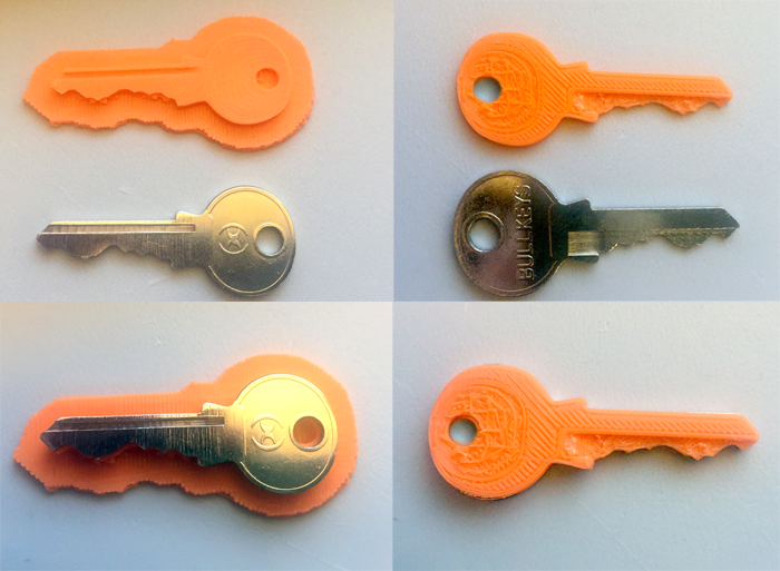 教您3D打印一把可用的鑰匙,3d打印技術(shù),3d打印機,3d打印服務(wù)