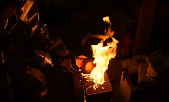 3D打印失模砂型技術(shù)鑄造金屬彌勒佛如此精細 打印精度令人贊嘆