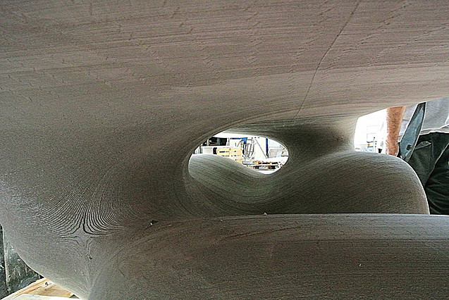 用紙材料3D打印實現高難度的混凝土造型