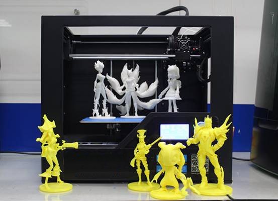 LOL《英雄聯盟》人物你認識幾個？3D打印游戲人物_e鍵3d打印服務