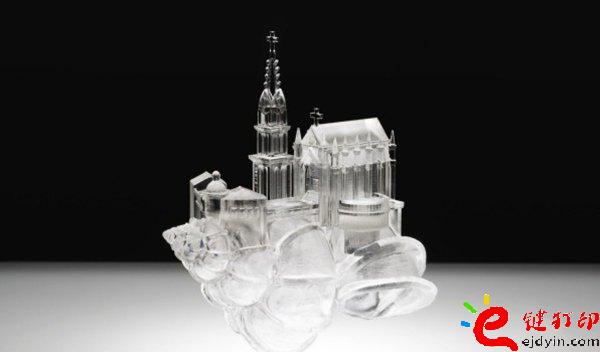 3D打印個性化私人訂制 藝術家 Aki Inomata 3D打印的在一個寄居蟹殼上的日本結婚教堂