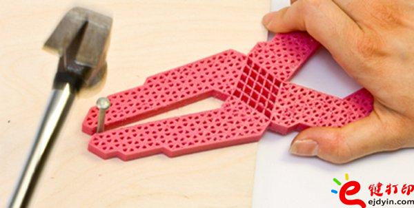 (神奇)3D打印立體成型門把手 無(wú)任何移動(dòng)連接部件