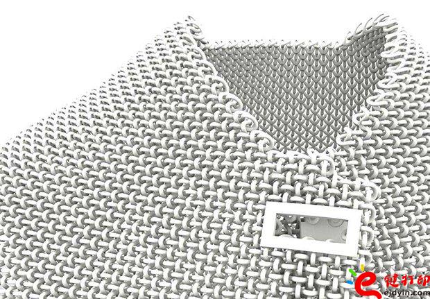 3d打印在時(shí)裝(衣服/服裝)上的應(yīng)用--3d打印設(shè)計(jì)TUP材料針織背心 3d打印在時(shí)裝(衣服/服裝)上的應(yīng)用--3d打印設(shè)計(jì)TUP材料針織背心