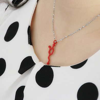 分子式個性吊墜