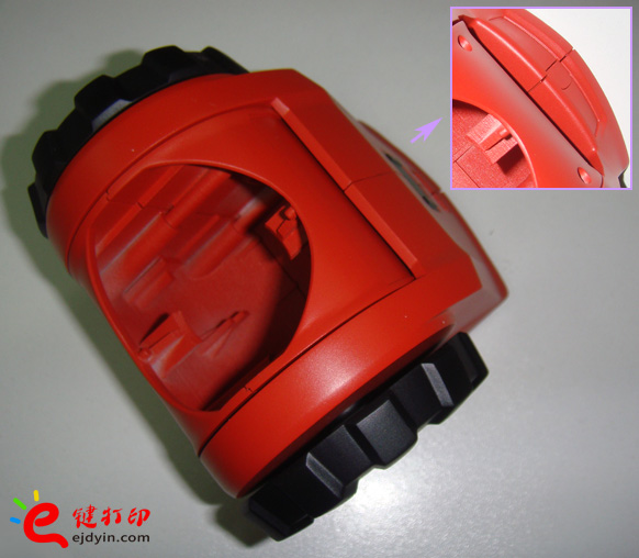 戶外手電筒手板-CNC加工ABS+噴漆加工1